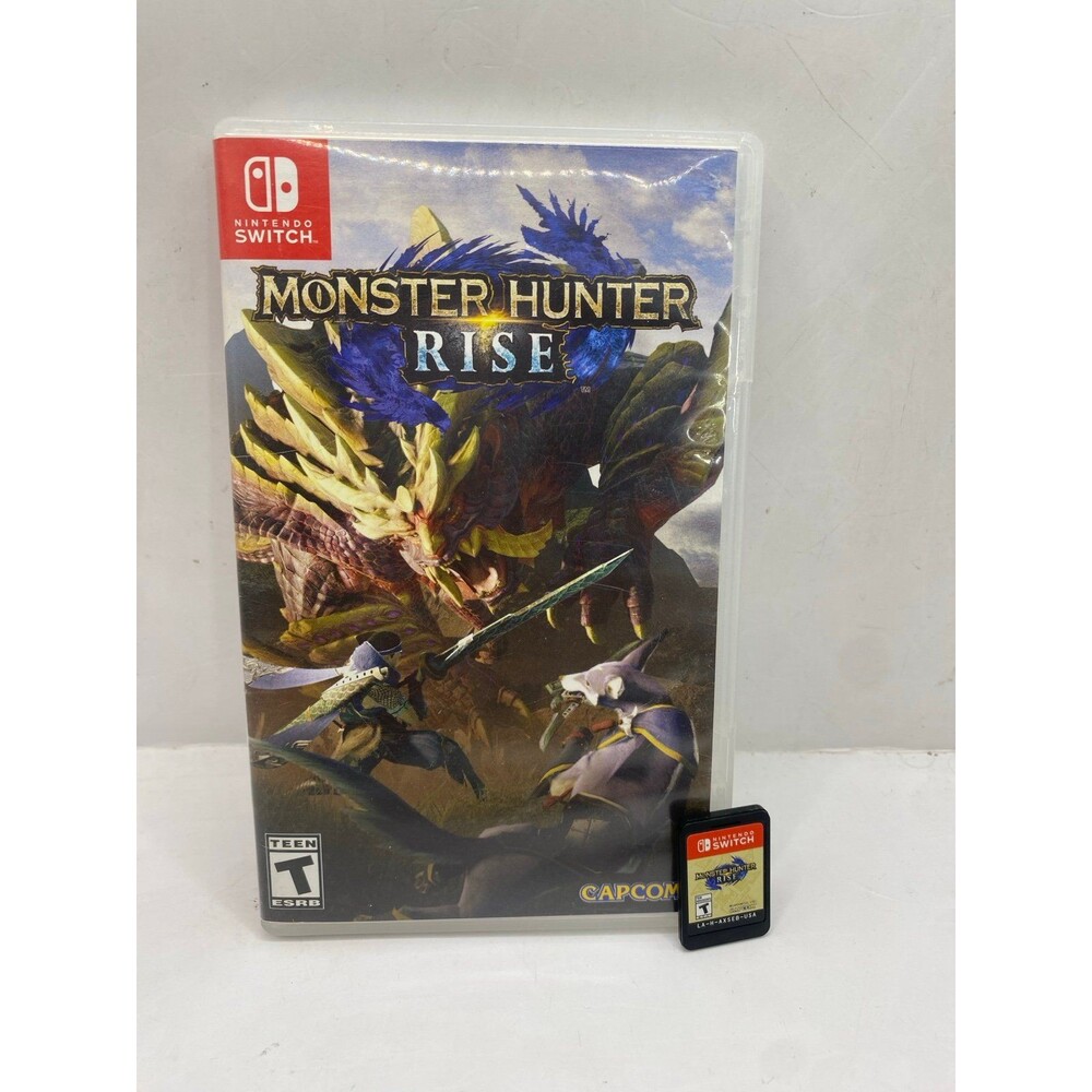 Monster Hunter Rise for Nintendo Switch CIB complete in box